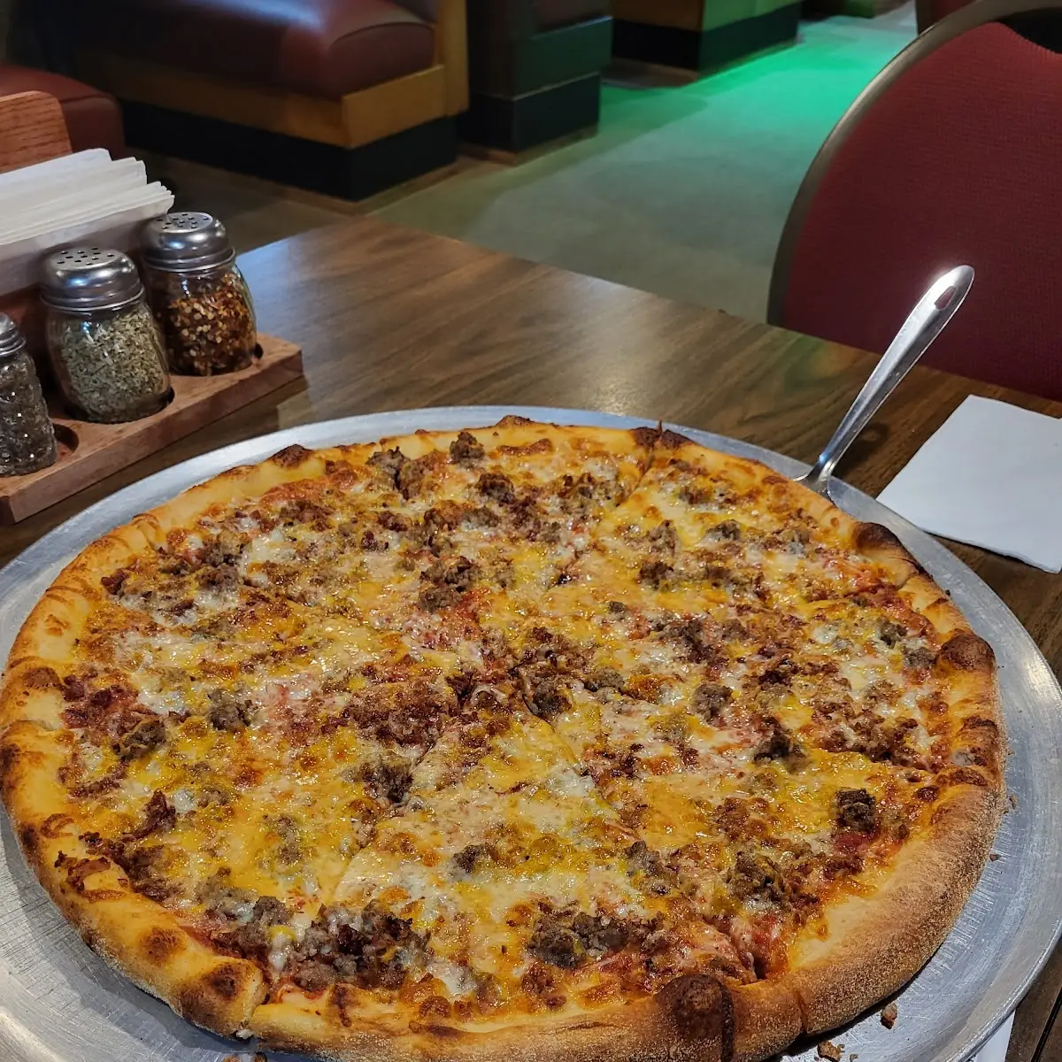 Bacon Cheeseburger Pizza