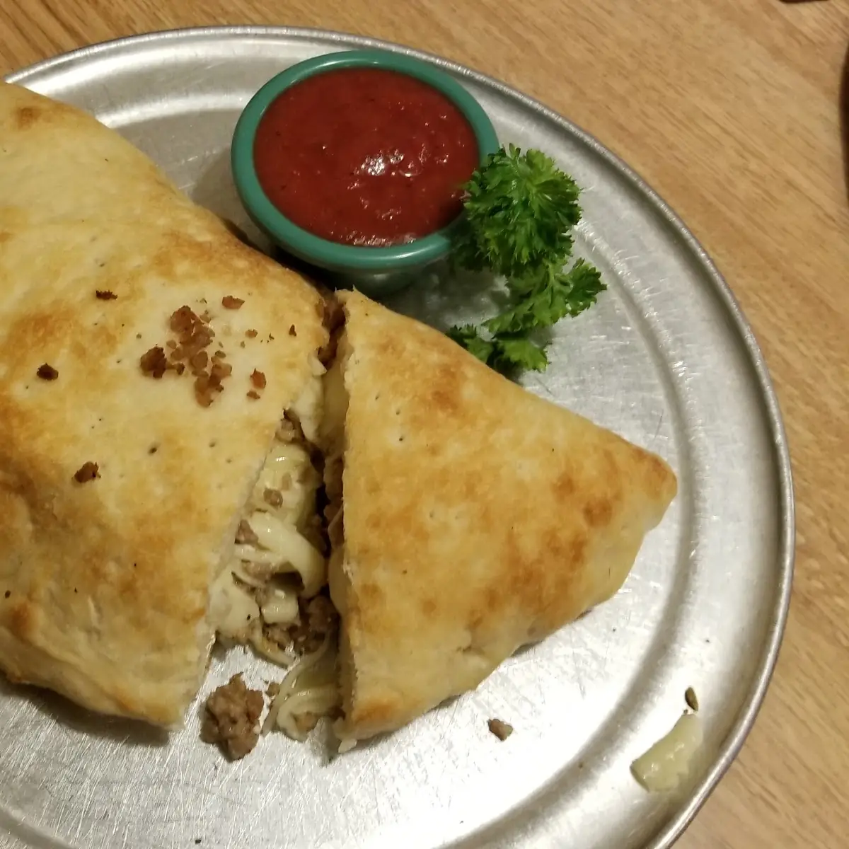 Seafood Calzone