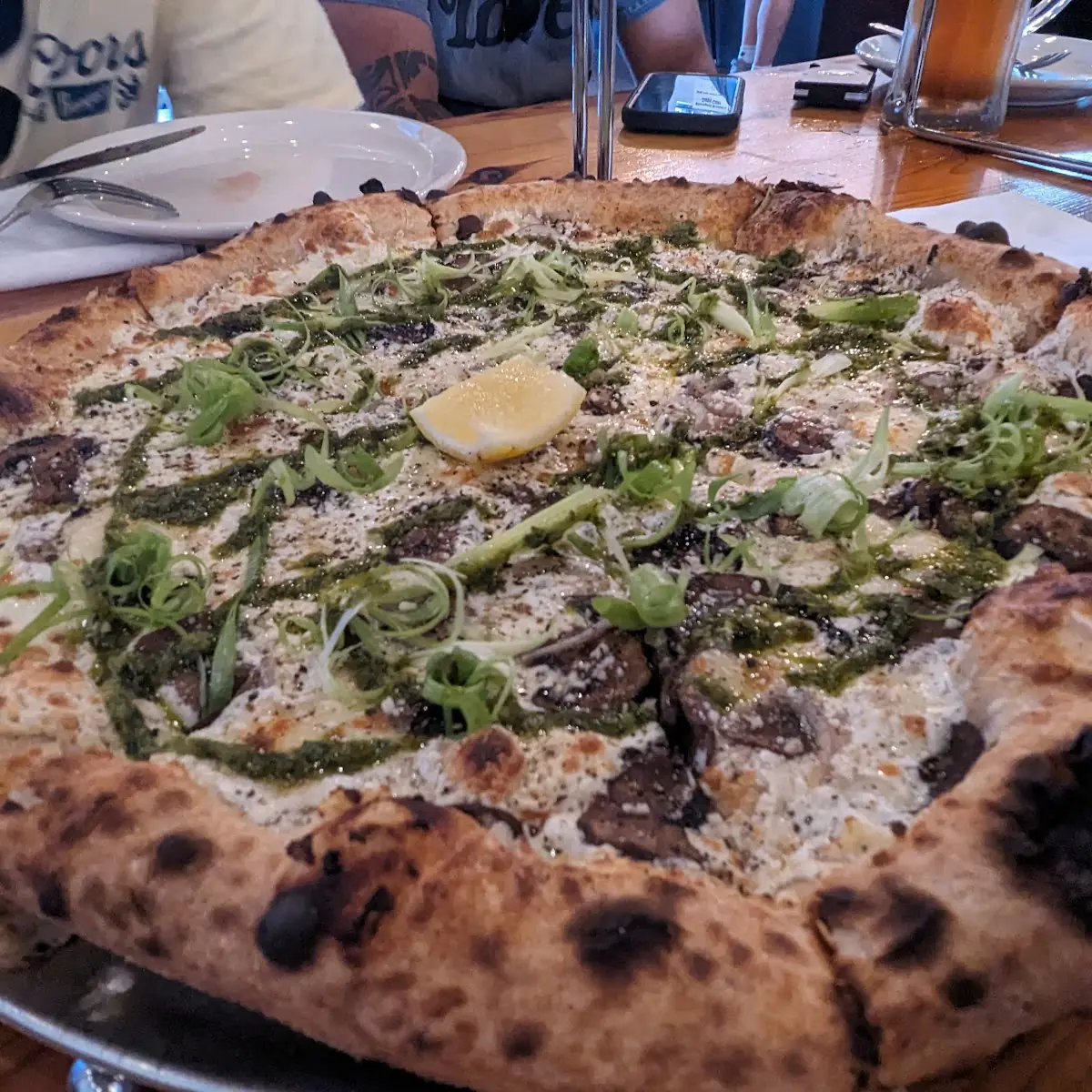 Mushroom Pizza