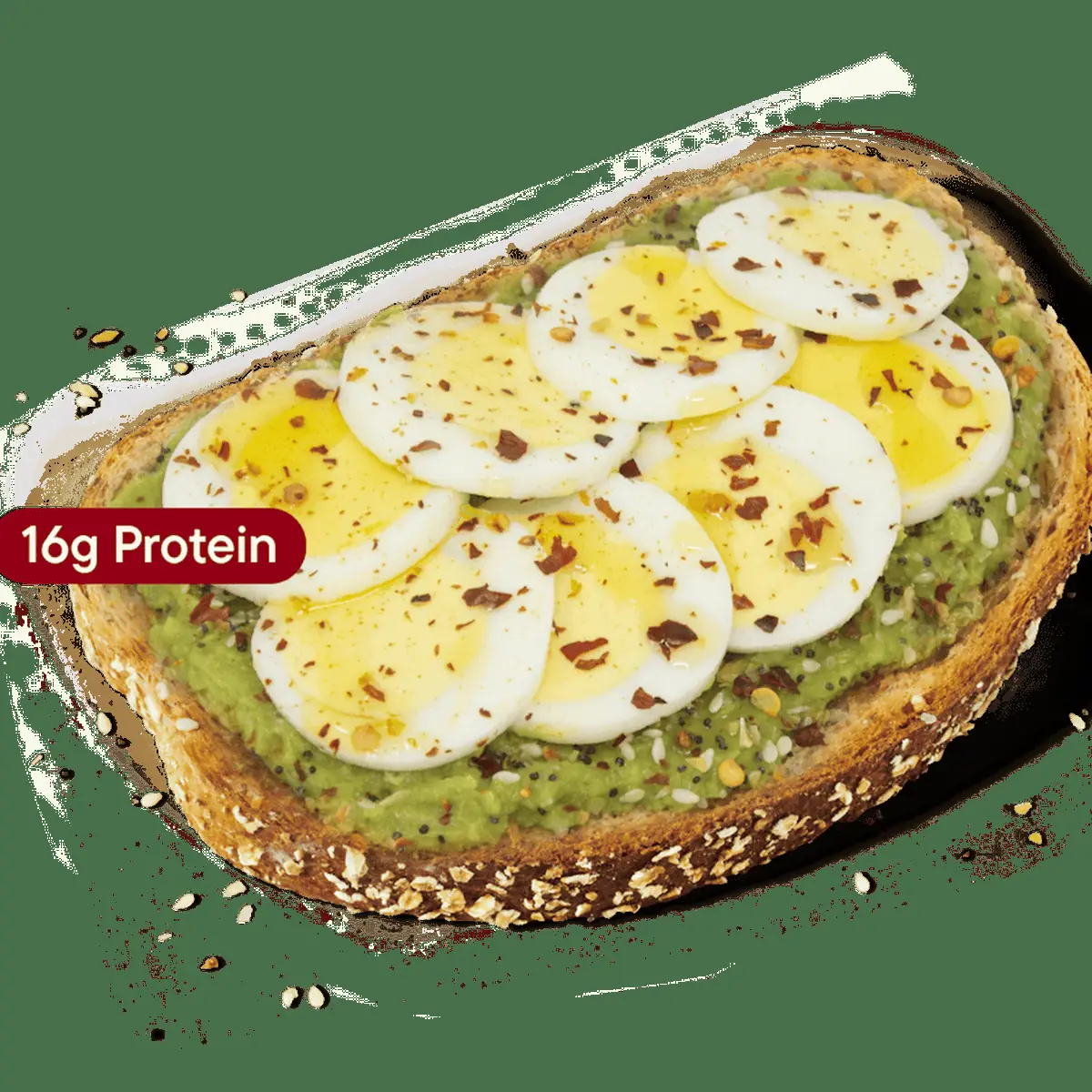 Hearty 8 Grain Loaded Avocado Toast