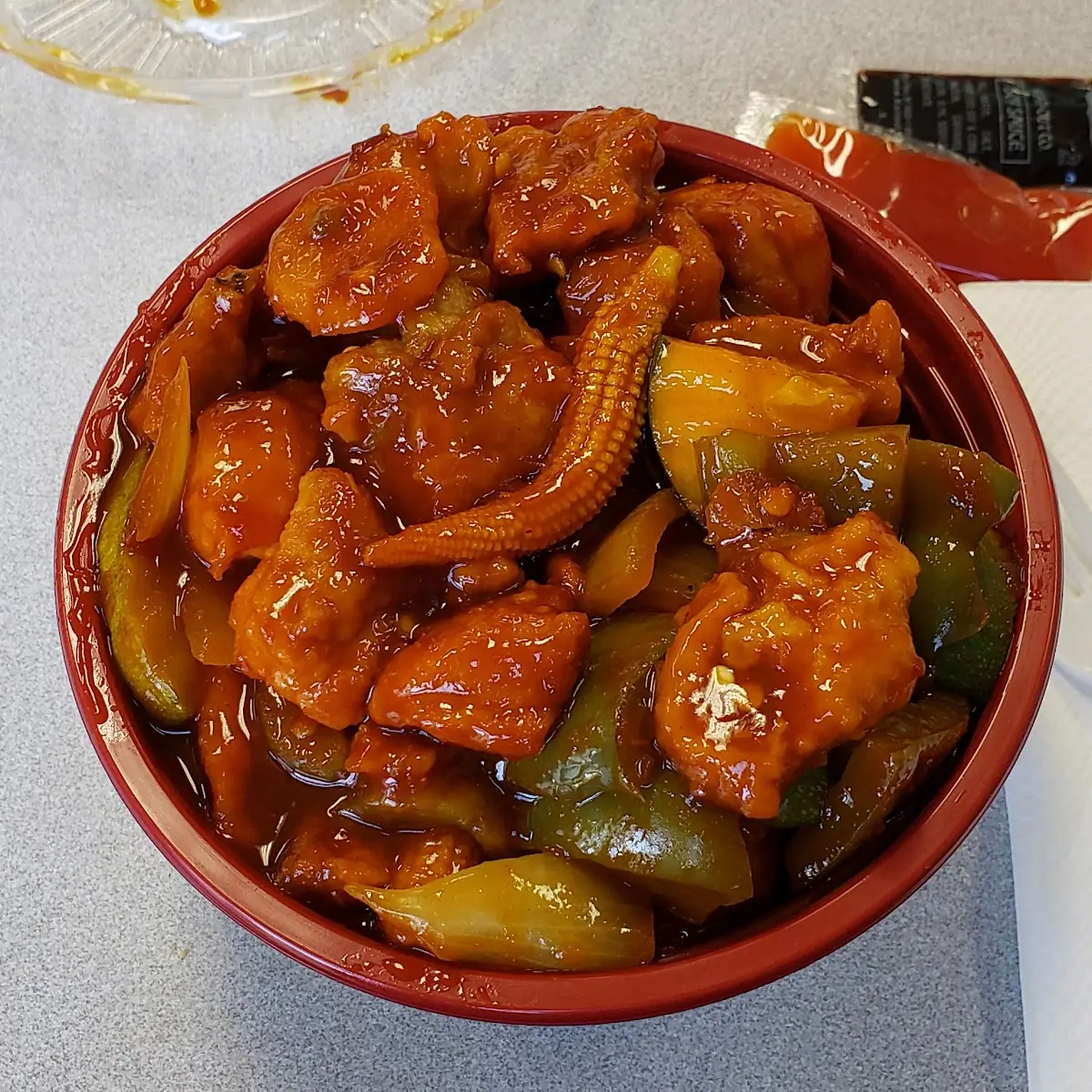 Spicy Chicken Bowl White Rice