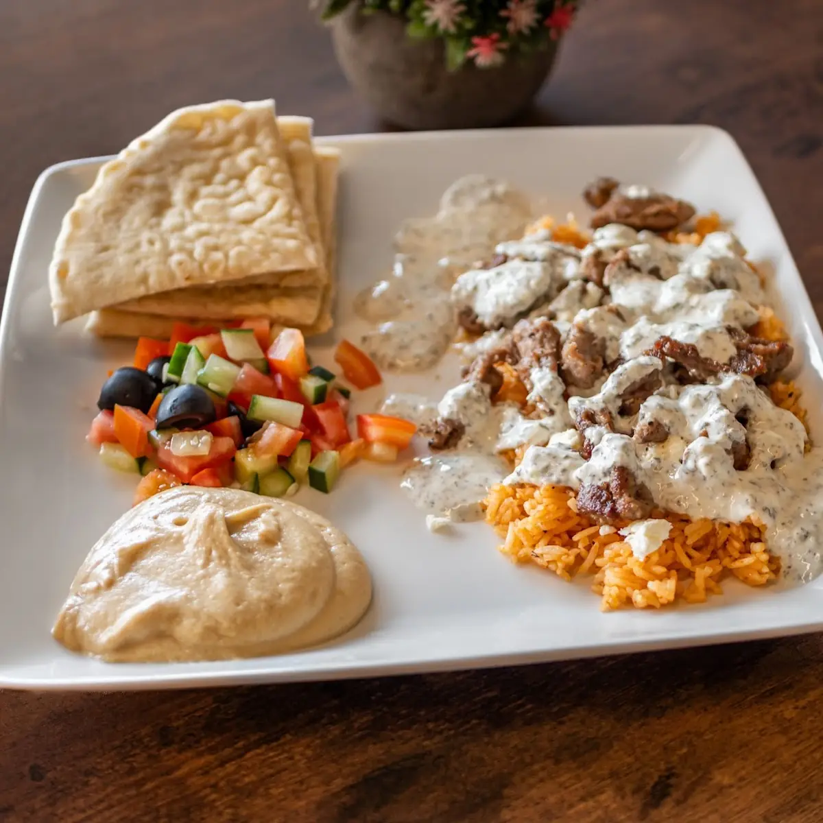 Chicken Shawarma Platter