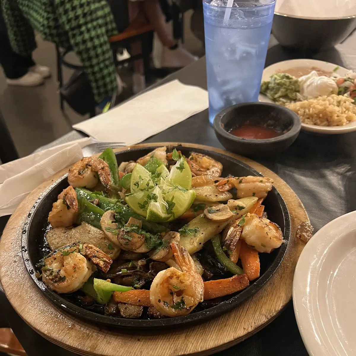 Shrimp Fajitas