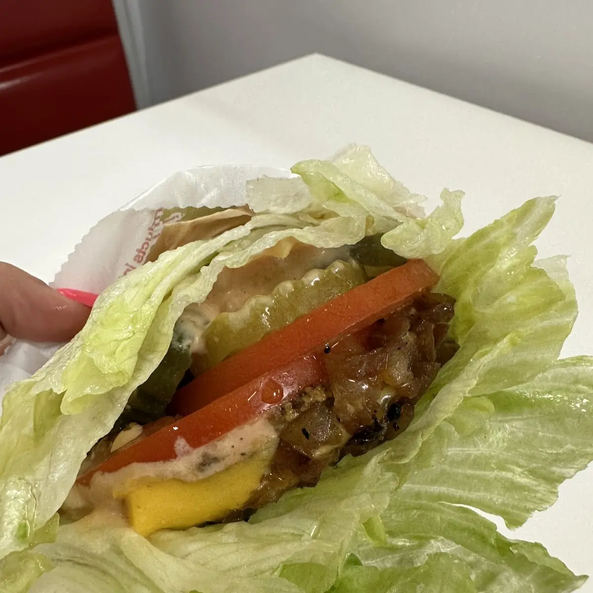 Protein Style Burger