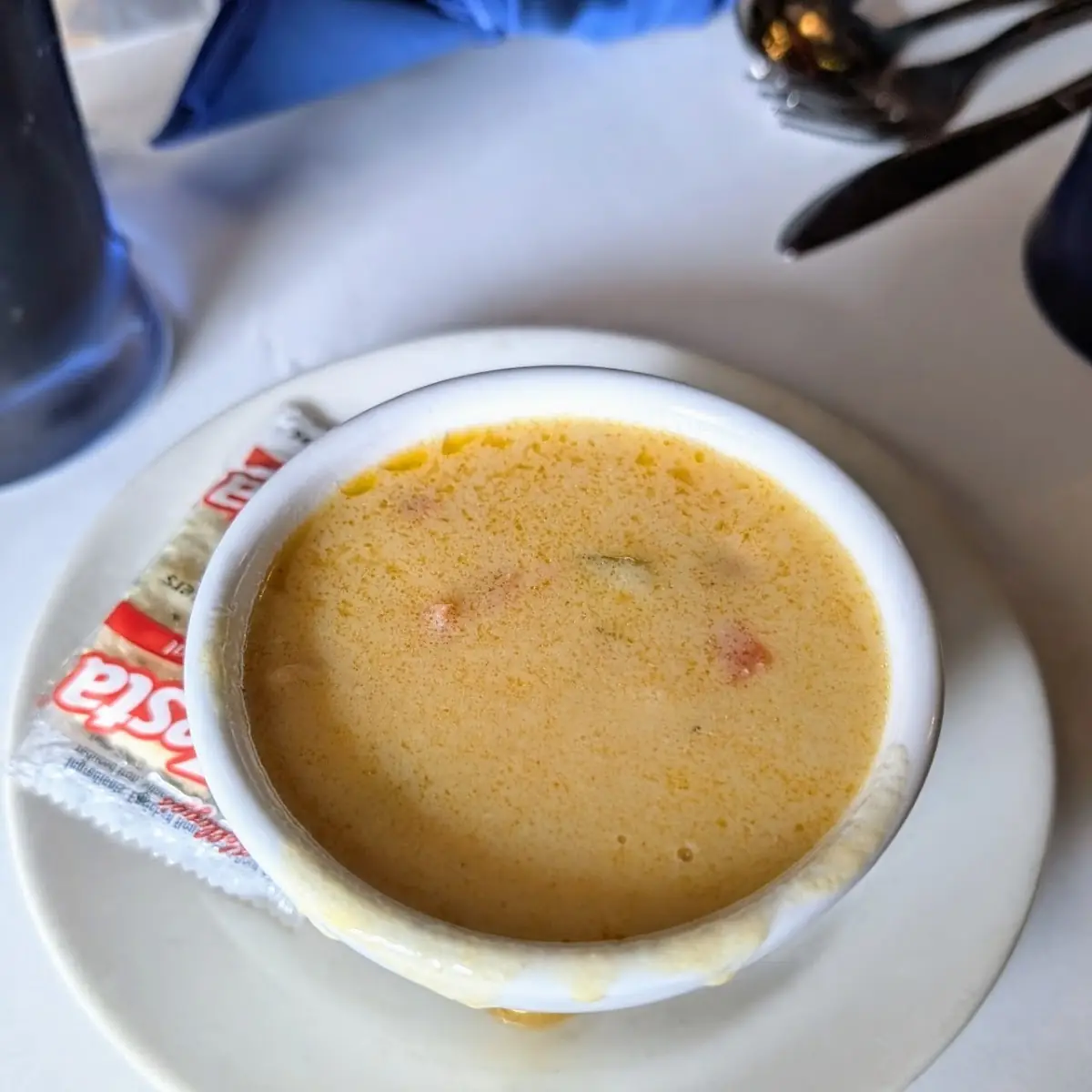 Includes Soup