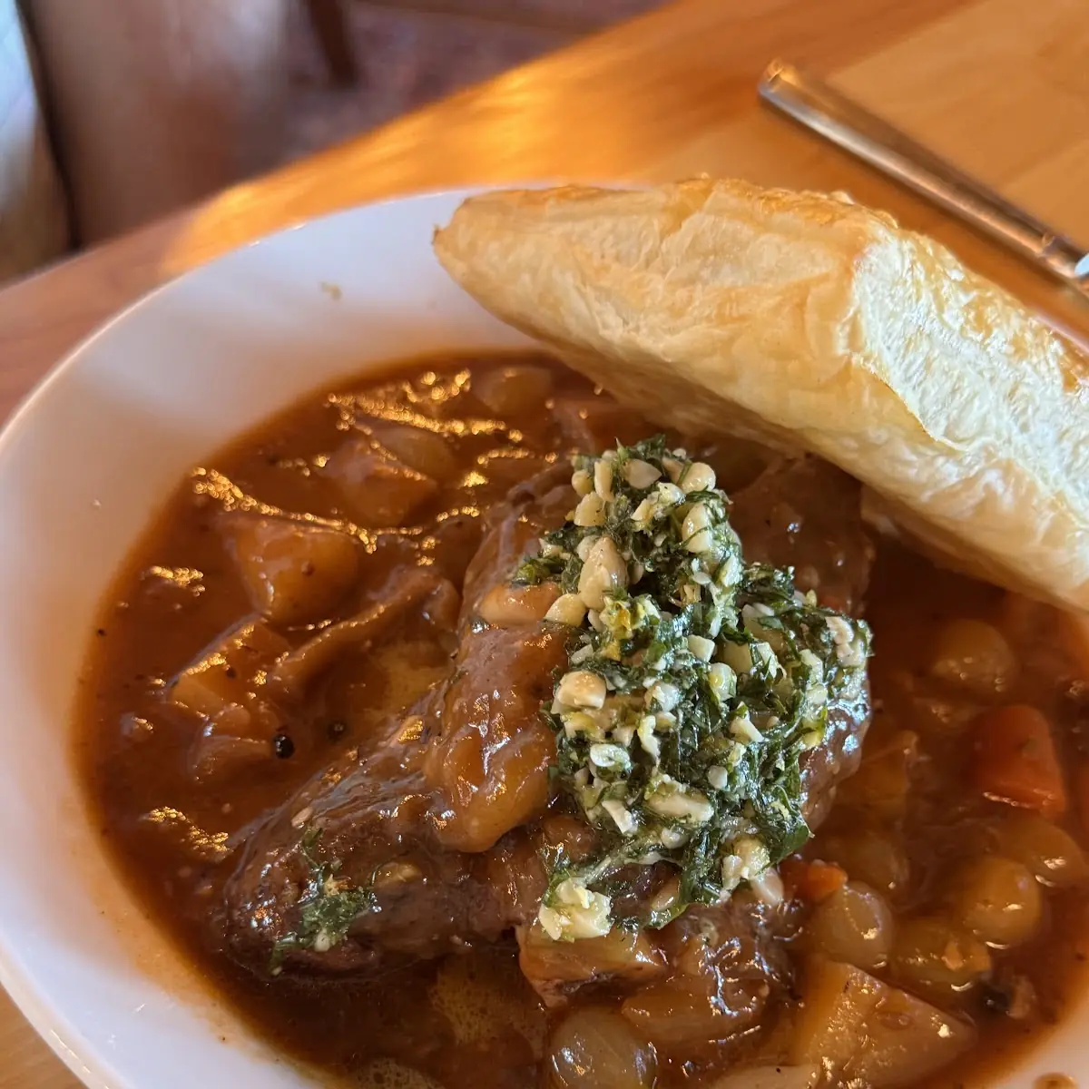 Lamb Shank Pot Pie