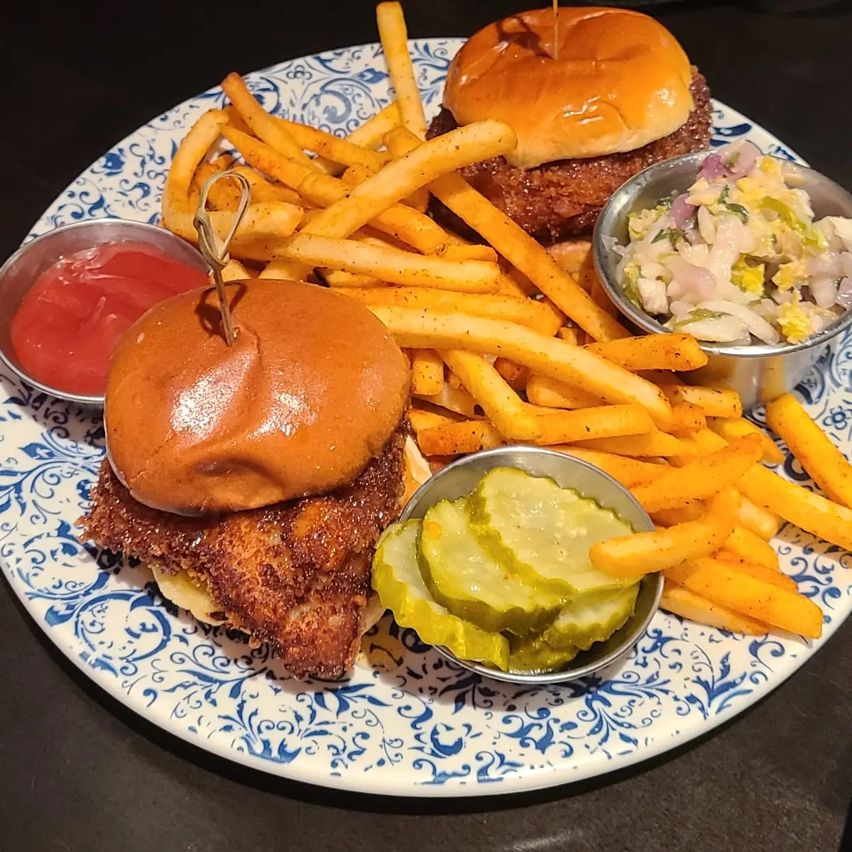 Hot Honey Chicken Sliders