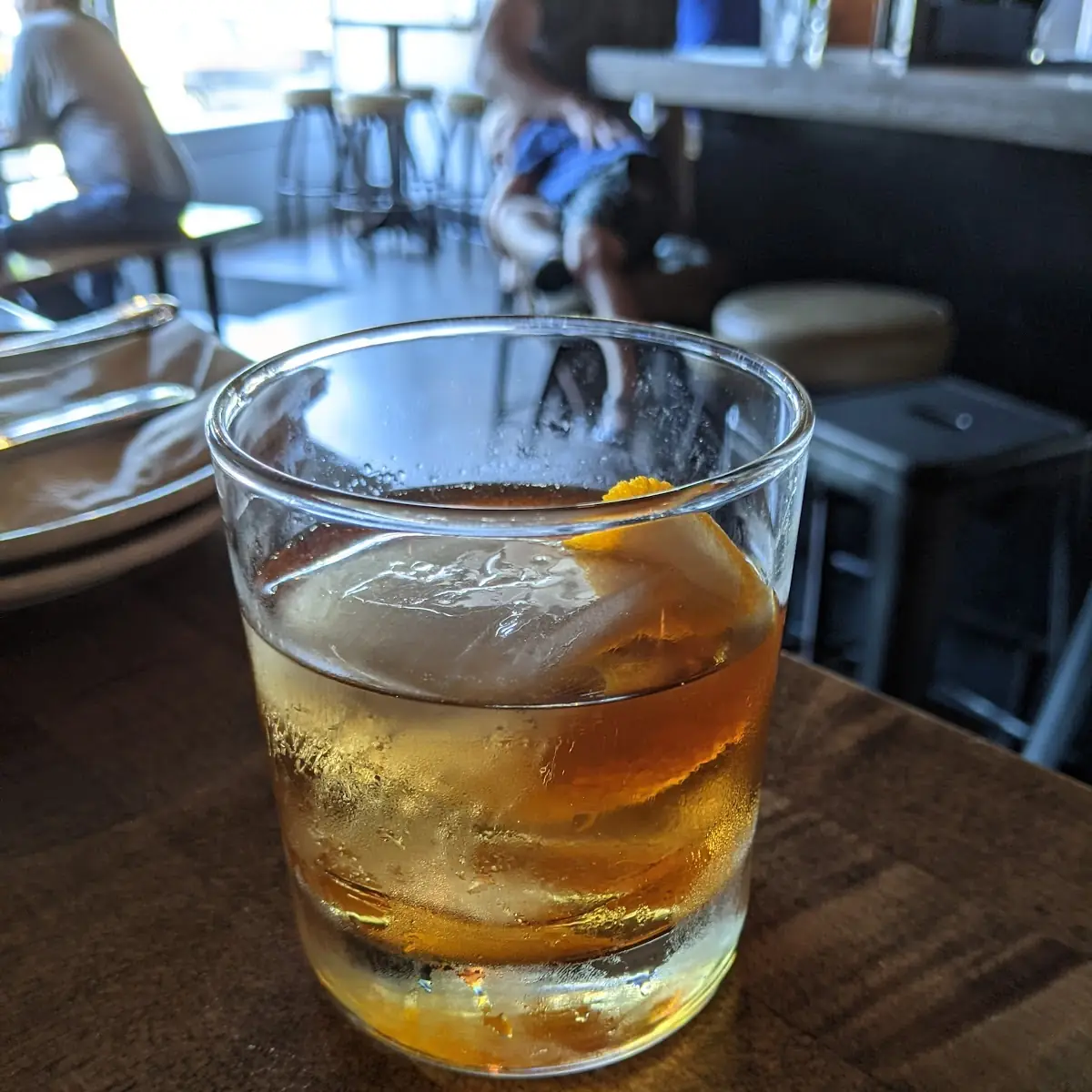 Rum and Rye Old Fashioned