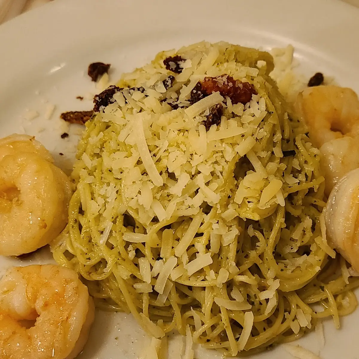 Shrimp Pesto Pasta