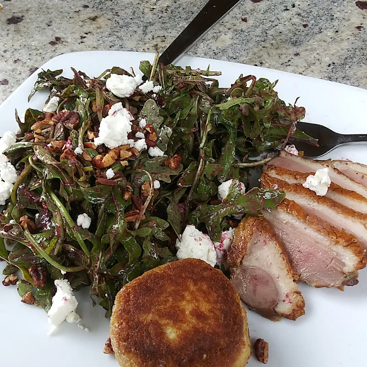 House Cured Duck Ham and Baby Arugula