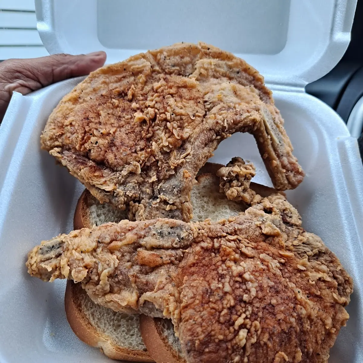 Pork Chop Sandwich