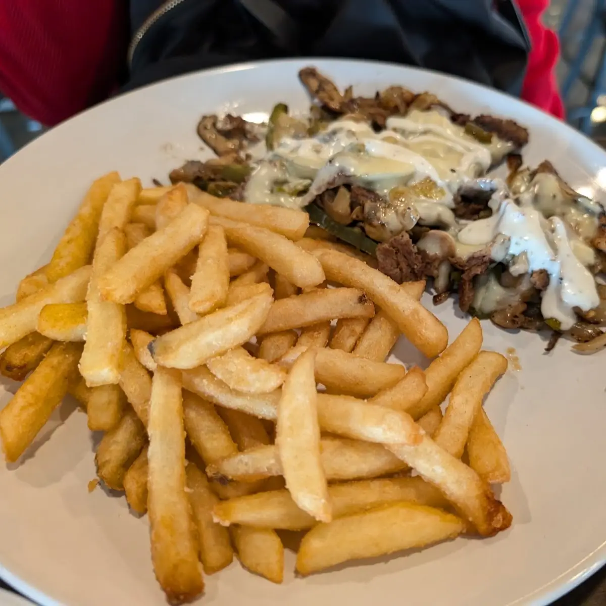 Steak or Chicken Philly Cheese