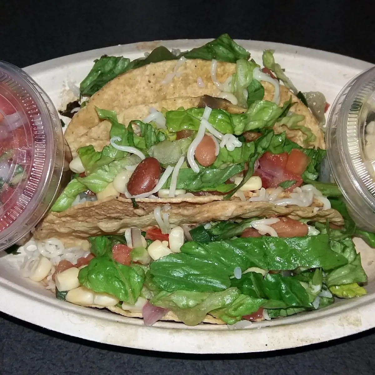 Vegetable Hard Tacos