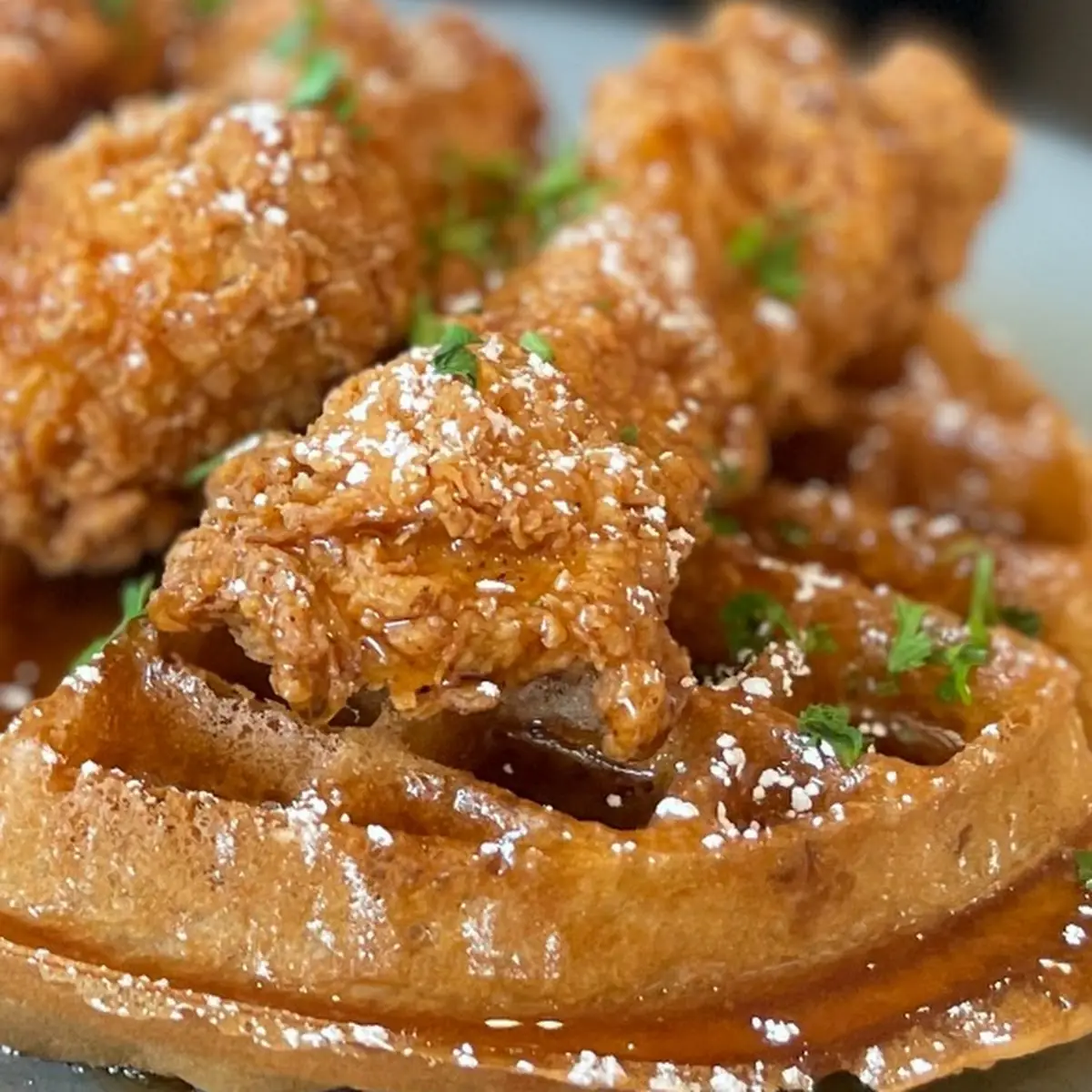 Chipotle Chicken and Waffles