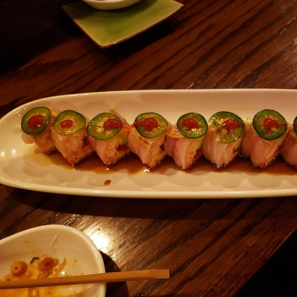 Yellowtail Jalapeno Roll Hamachi