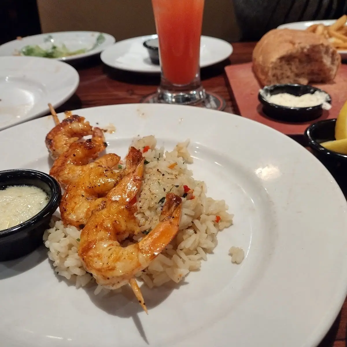 Rock Grilled Shrimp