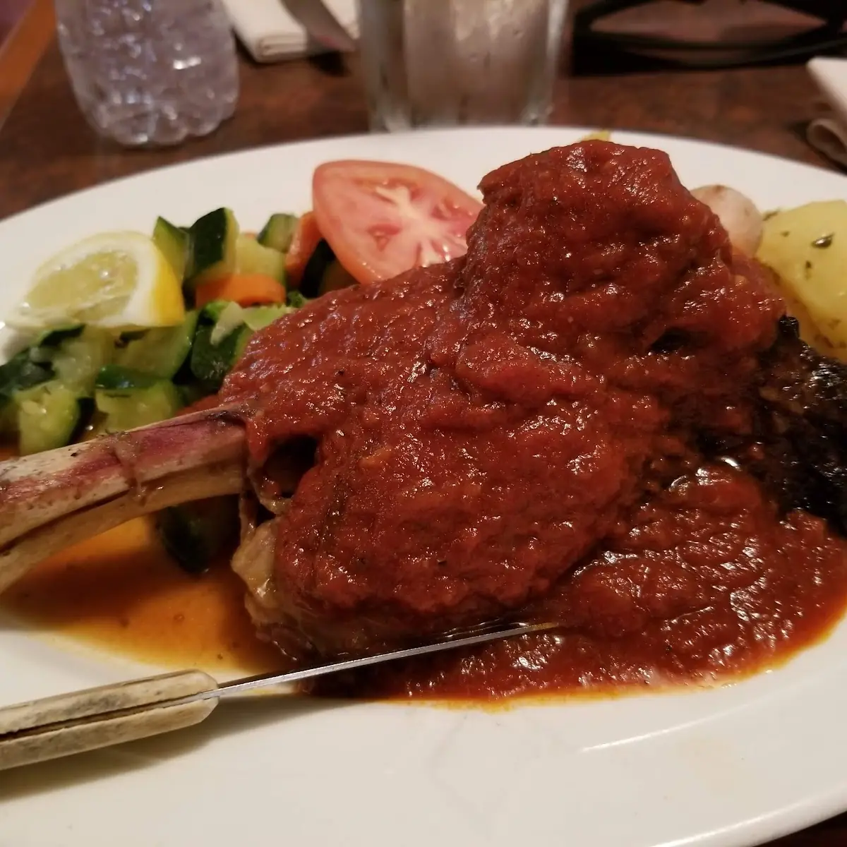 Lamb Shank Dinner