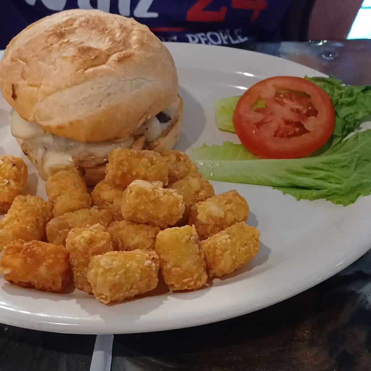 Swiss Mushroom Burger