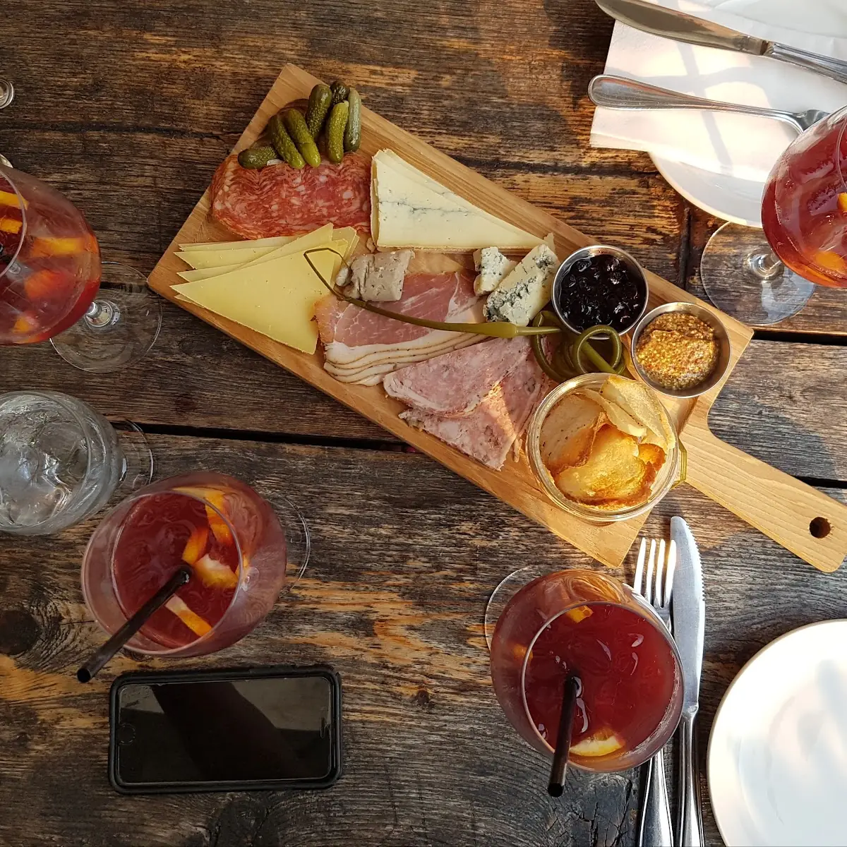 Charcuterie Plate, Uli's Restaurant
