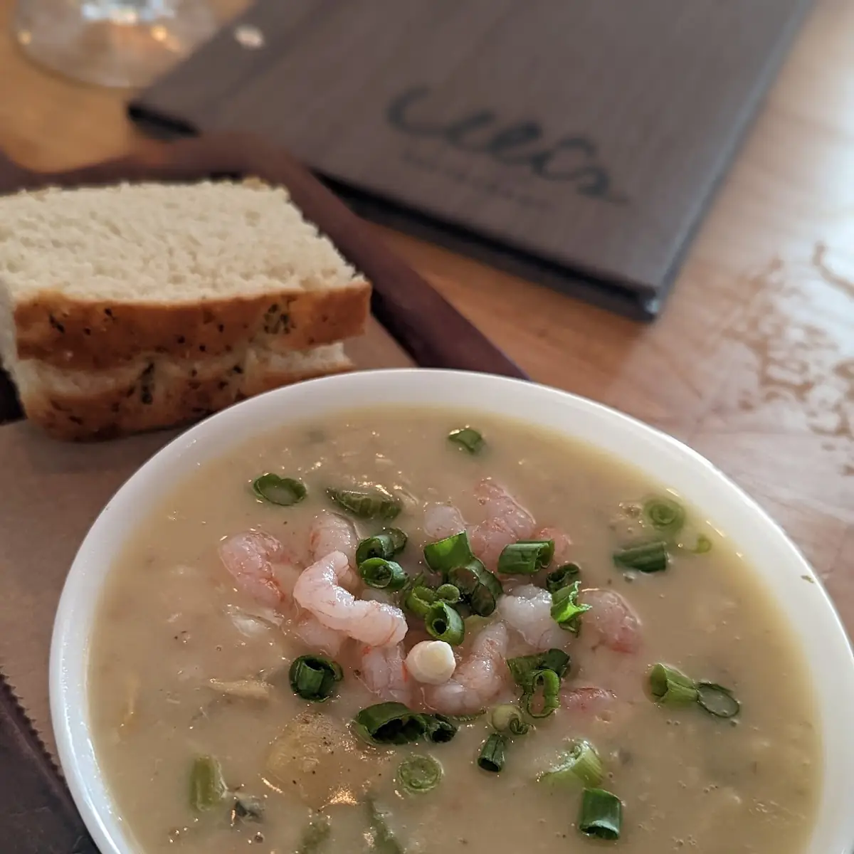 Clam Chowder, Uli's Restaurant