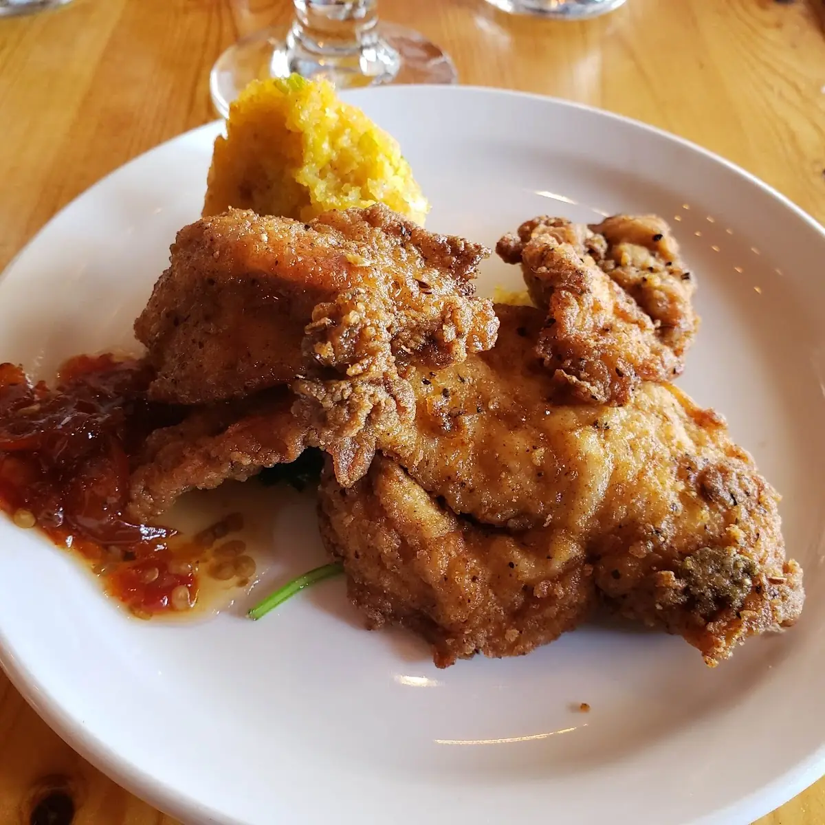 Fried Chicken, Uli's Restaurant