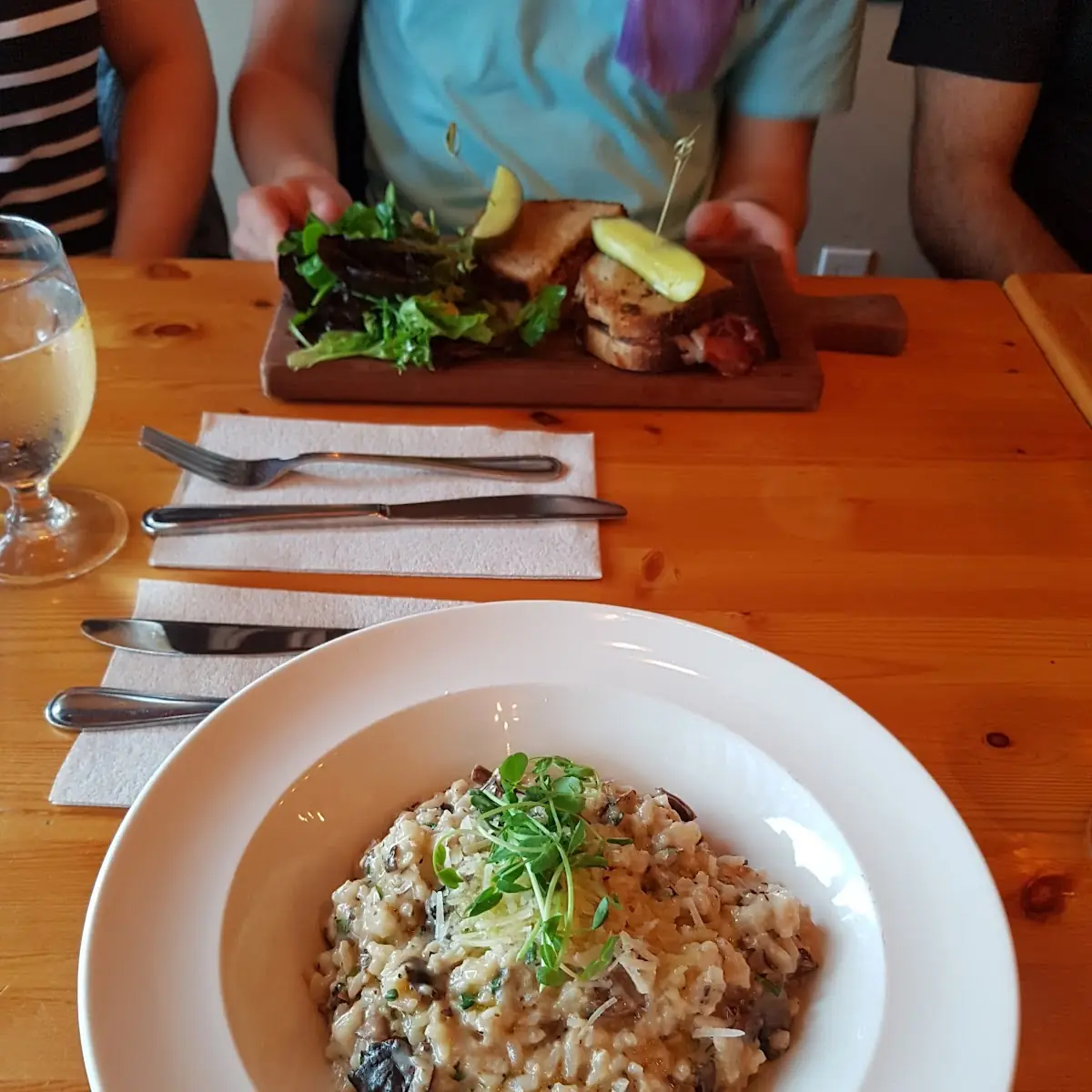 Mushroom Risotto, Uli's Restaurant