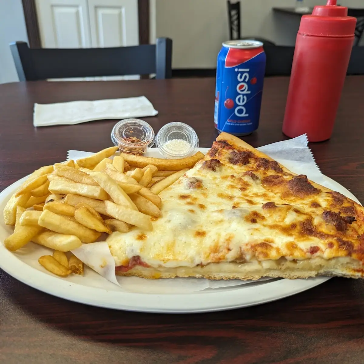 Sausage Pizza Slice Special