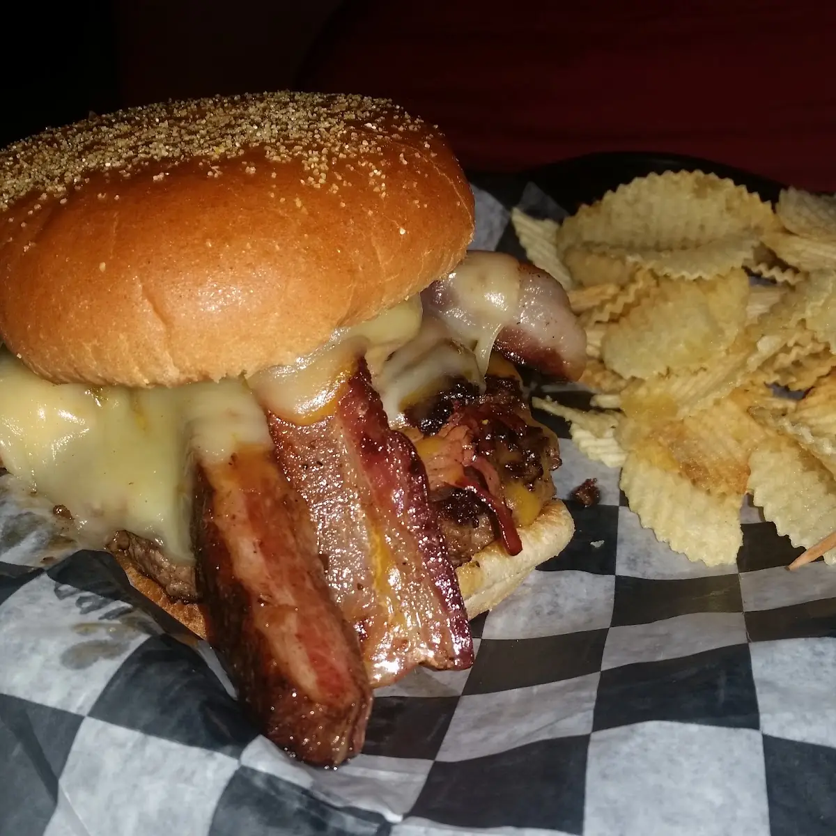 Brisket Bacon Burger