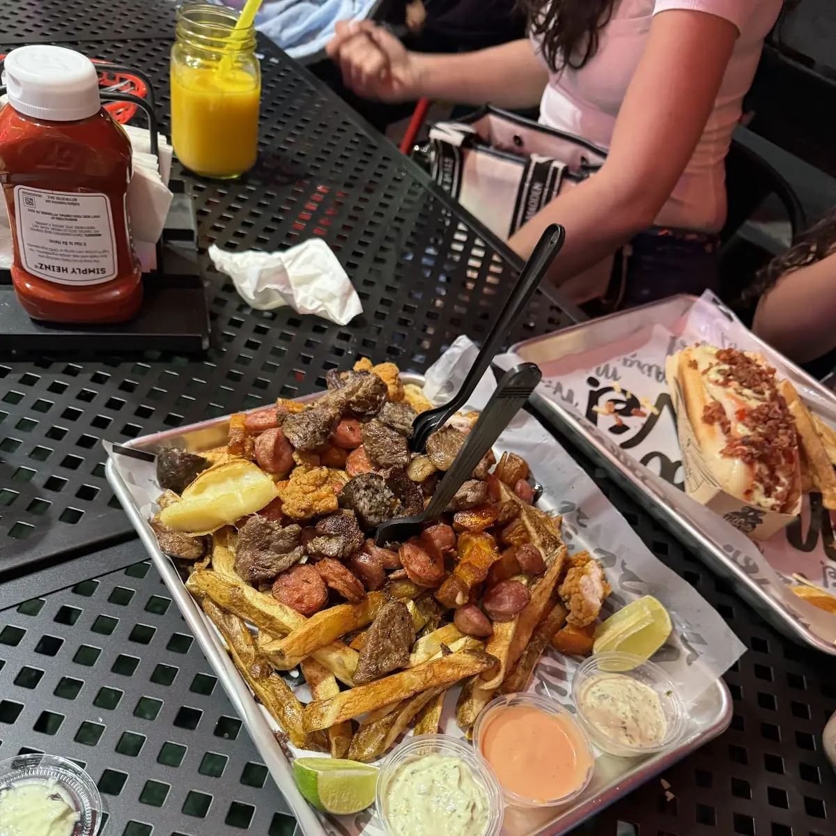 Salchipapas Loaded Fries
