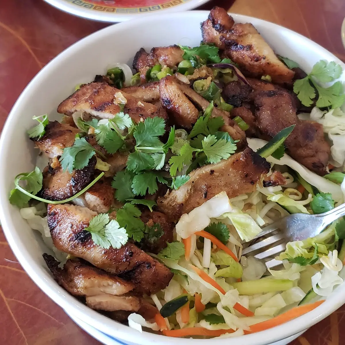Salad with Grilled Chicken