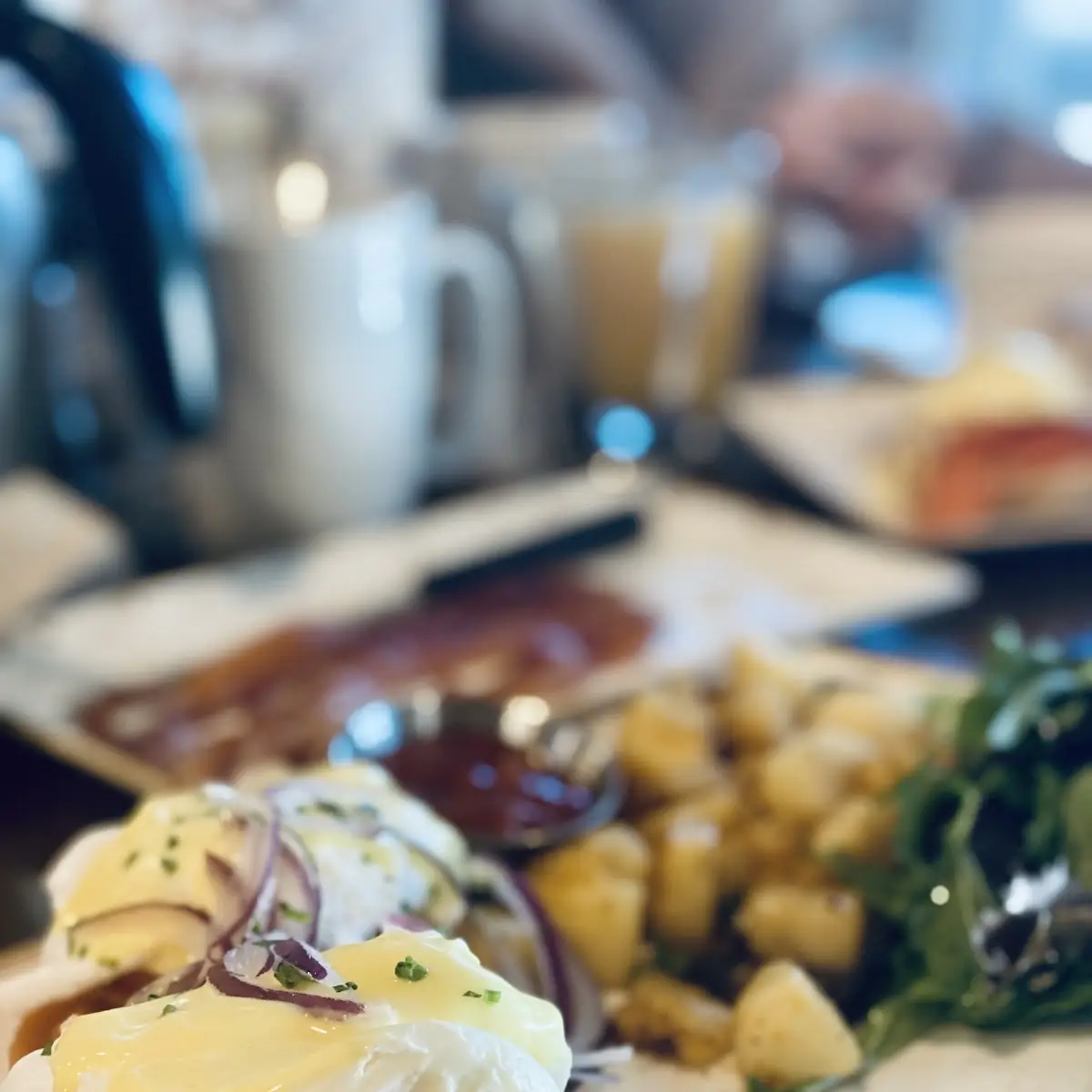 Smoked Salmon Eggs Benedict