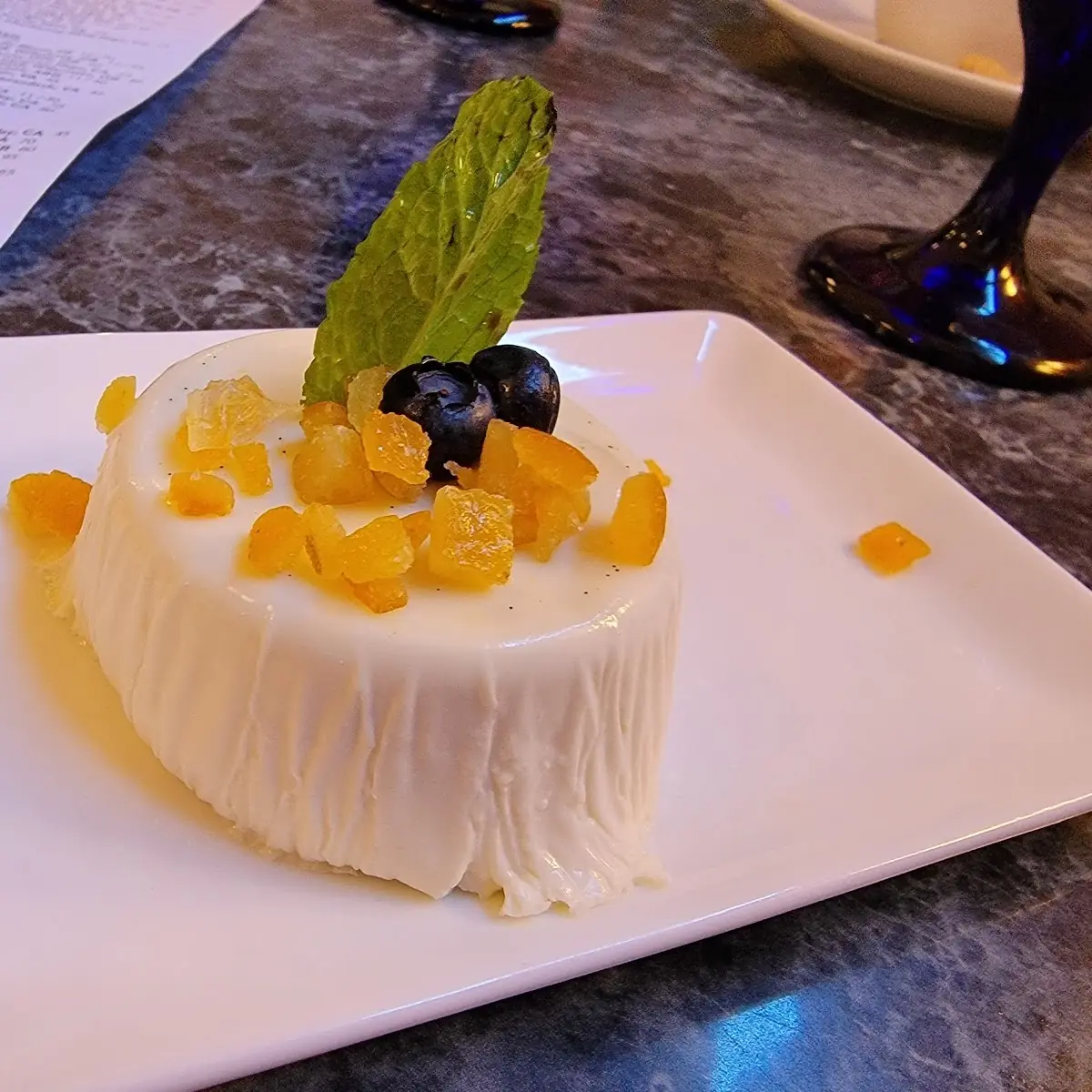 Strawberry-Balsamic Panna Cotta