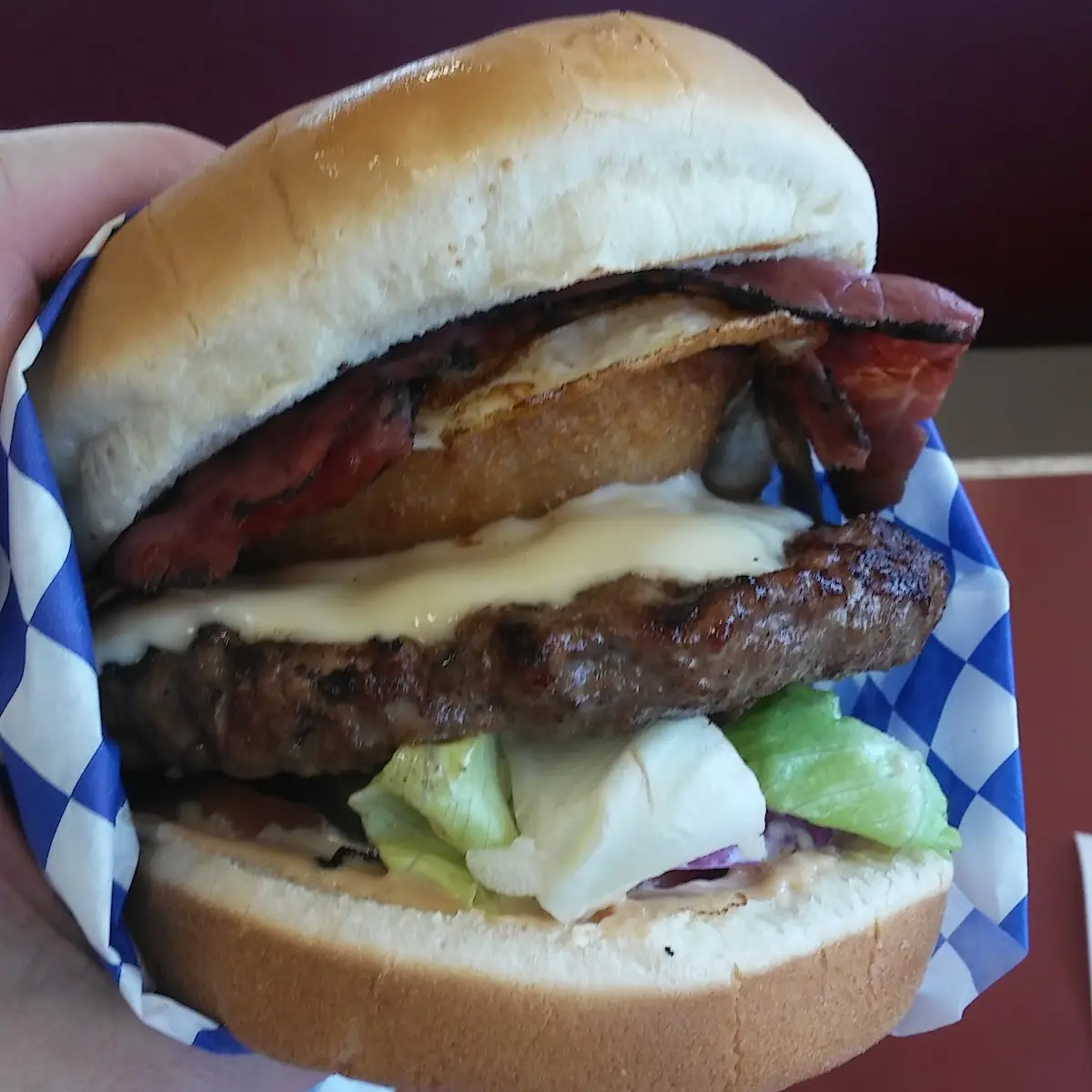 Western Bacon Cheeseburger