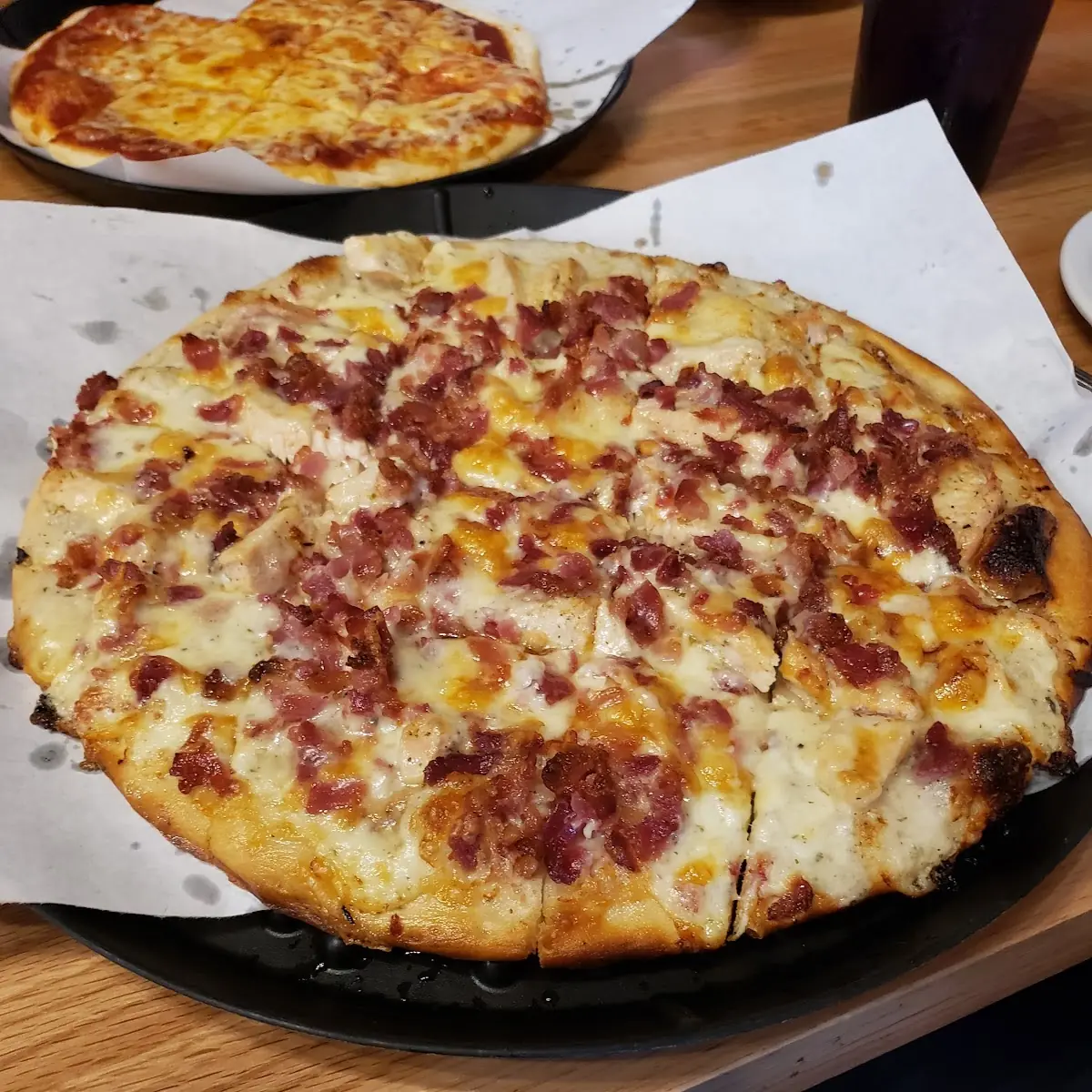 Chicken Bacon Ranch Pizza