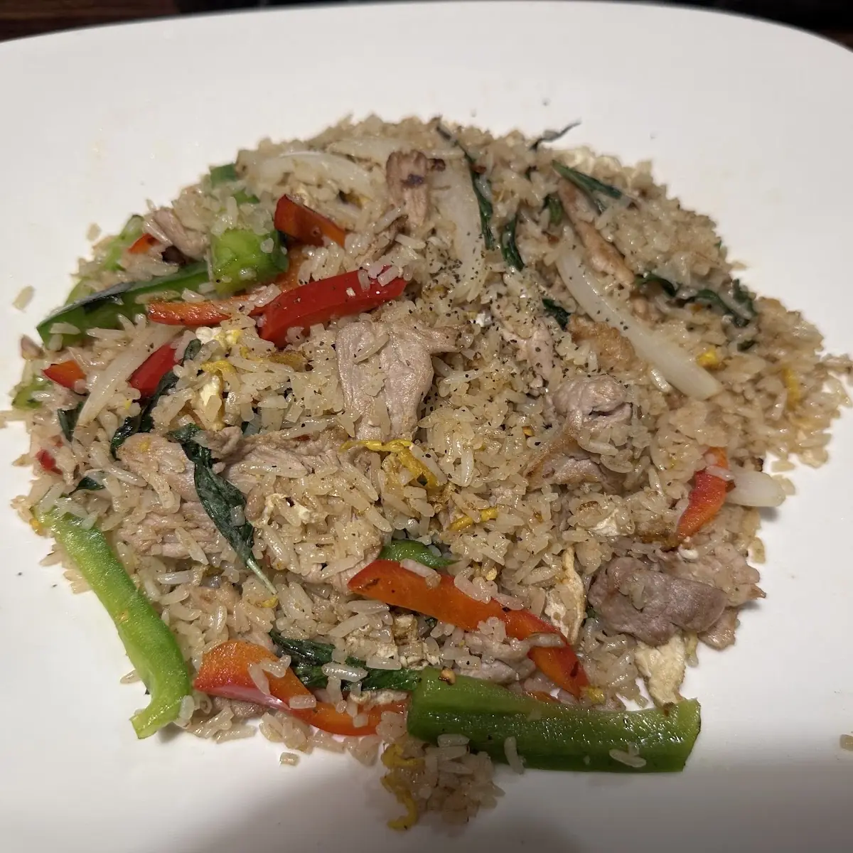 Basil Fried Rice Spicy