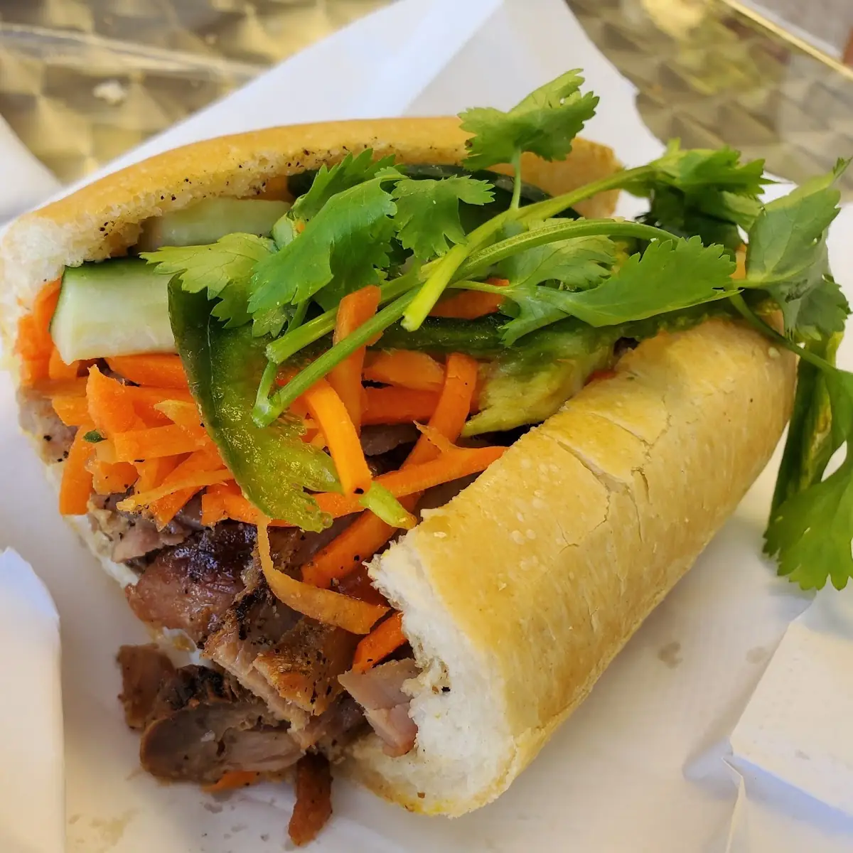 Vietnamese Banh MI Sandwich