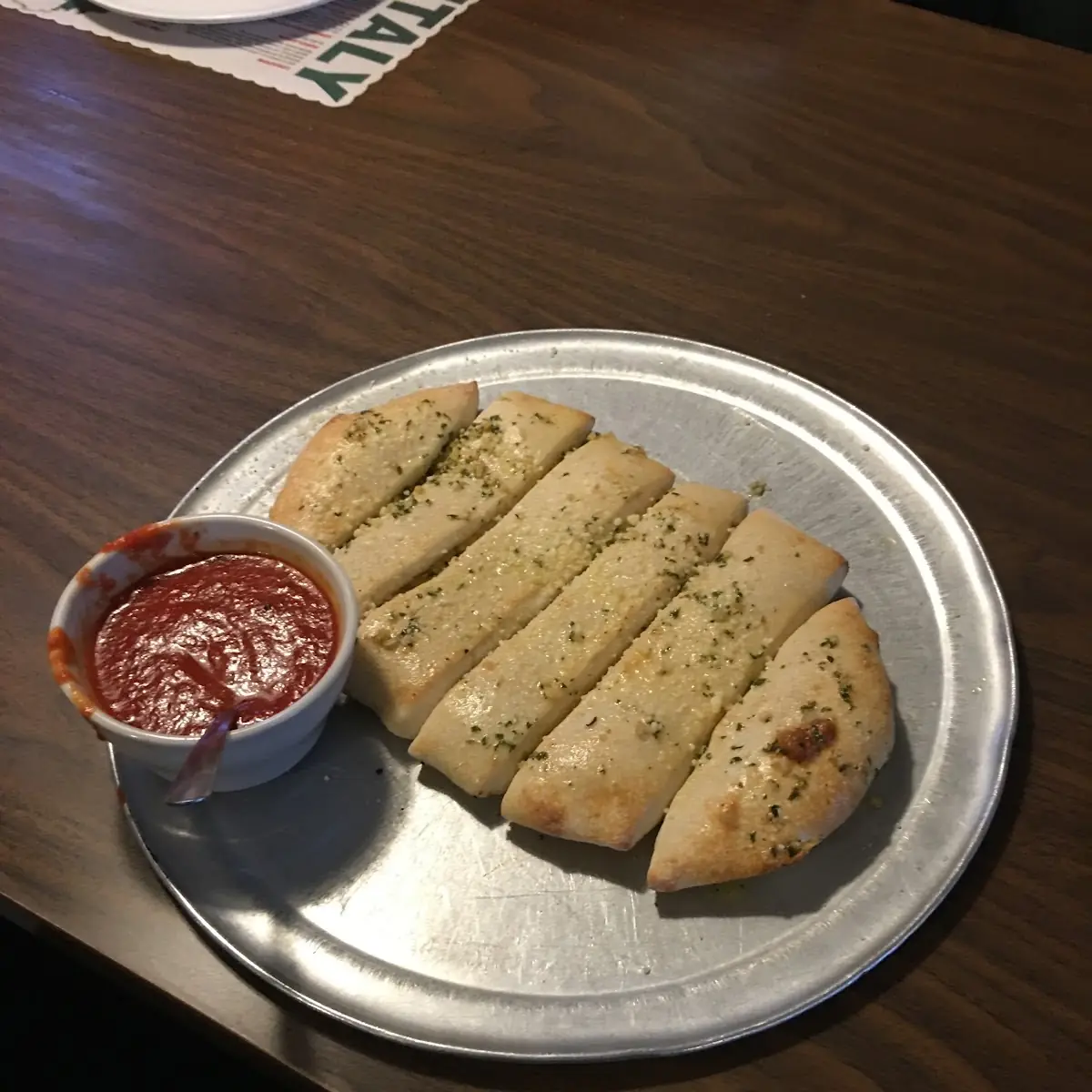 Bread Sticks 6 Per Order