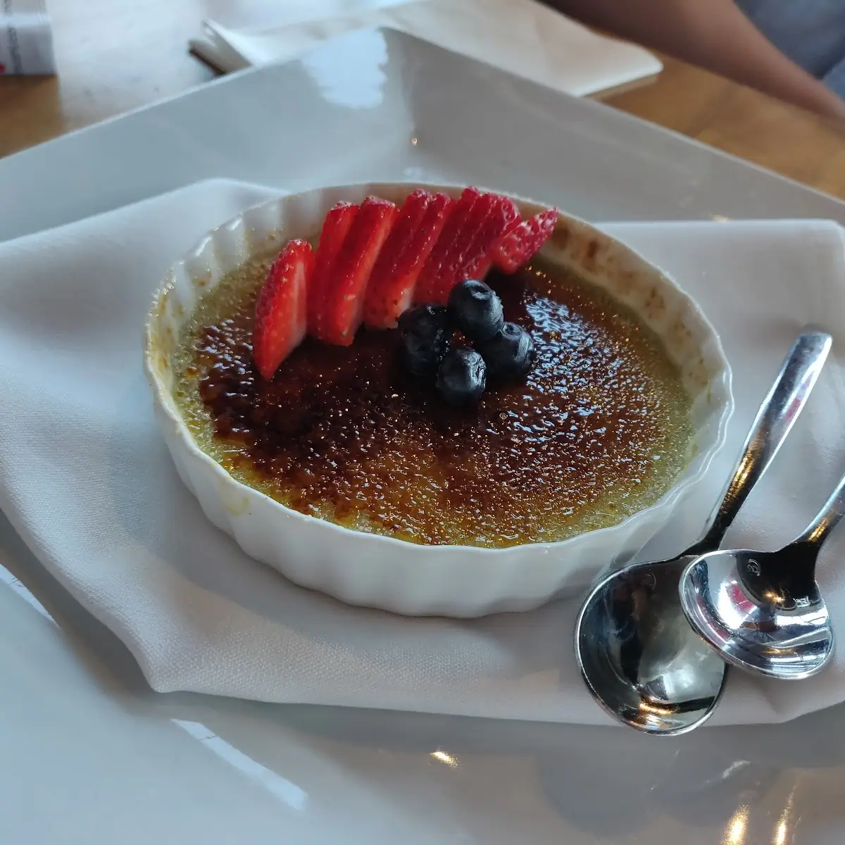 Green Tea Creme Brulee