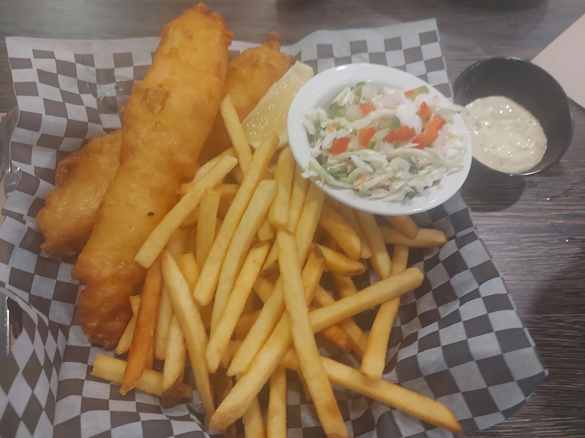 Fish and Chips, Ricky's All Day Grill - 130th Ave