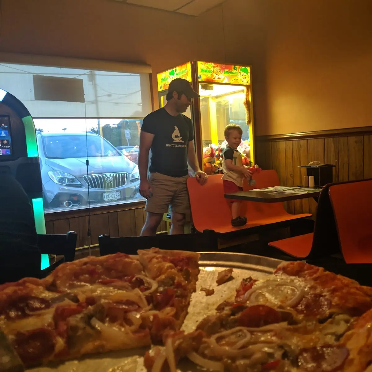 Pizza with Ranch Dressing