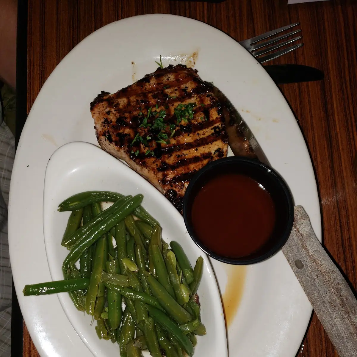 Soz Bourbon Barrel Glazed Salmon