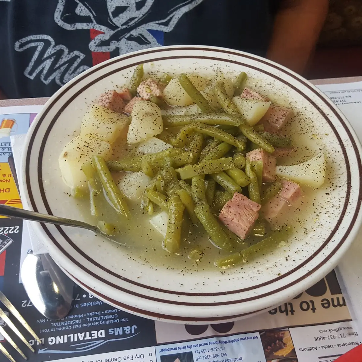 Ham and Green Beans