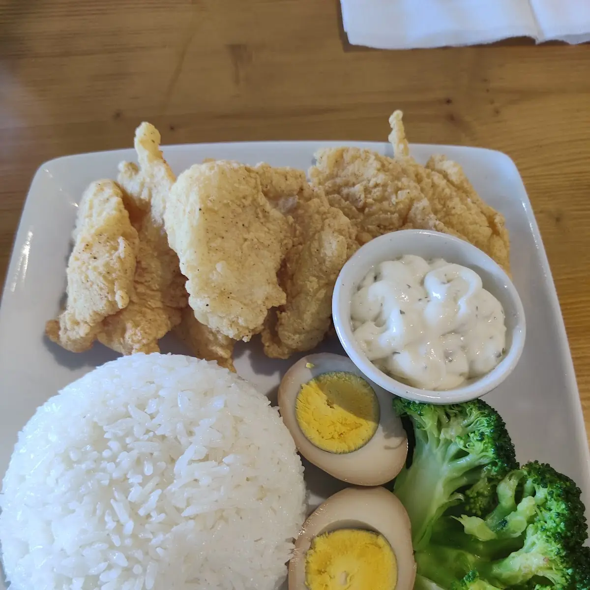 Fried Fish with Rice