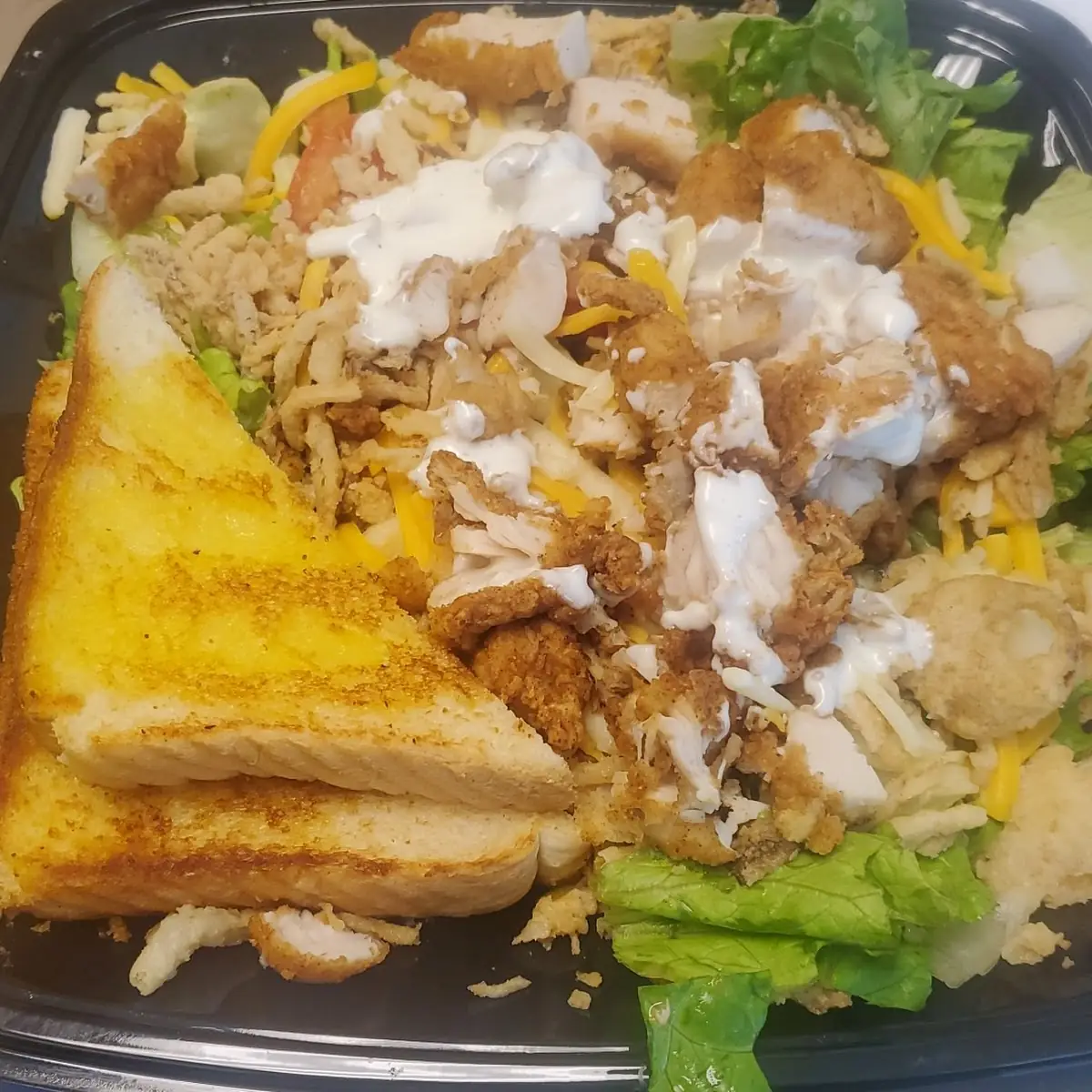 Fried House Salad