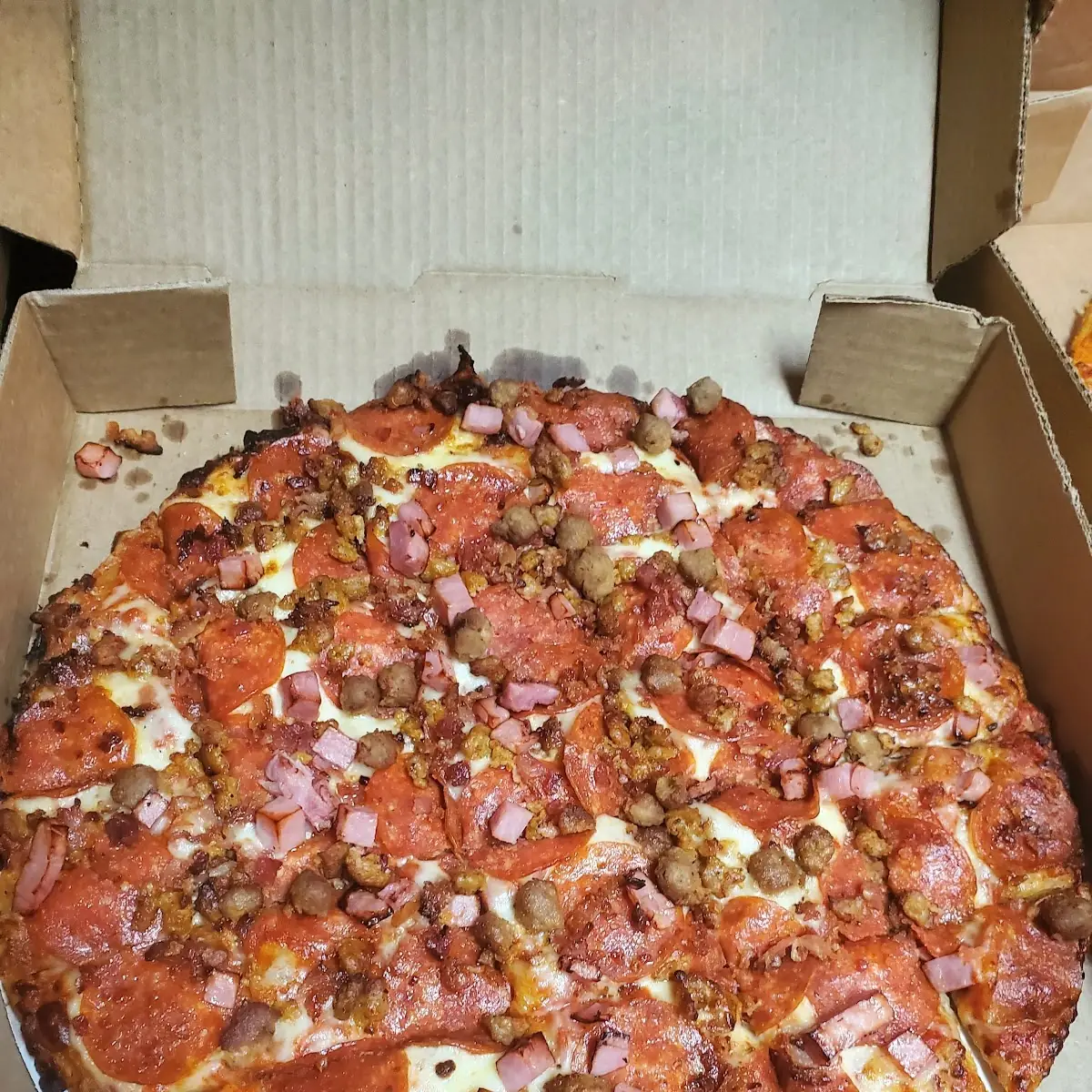 Pepperoni Sausage Pizza