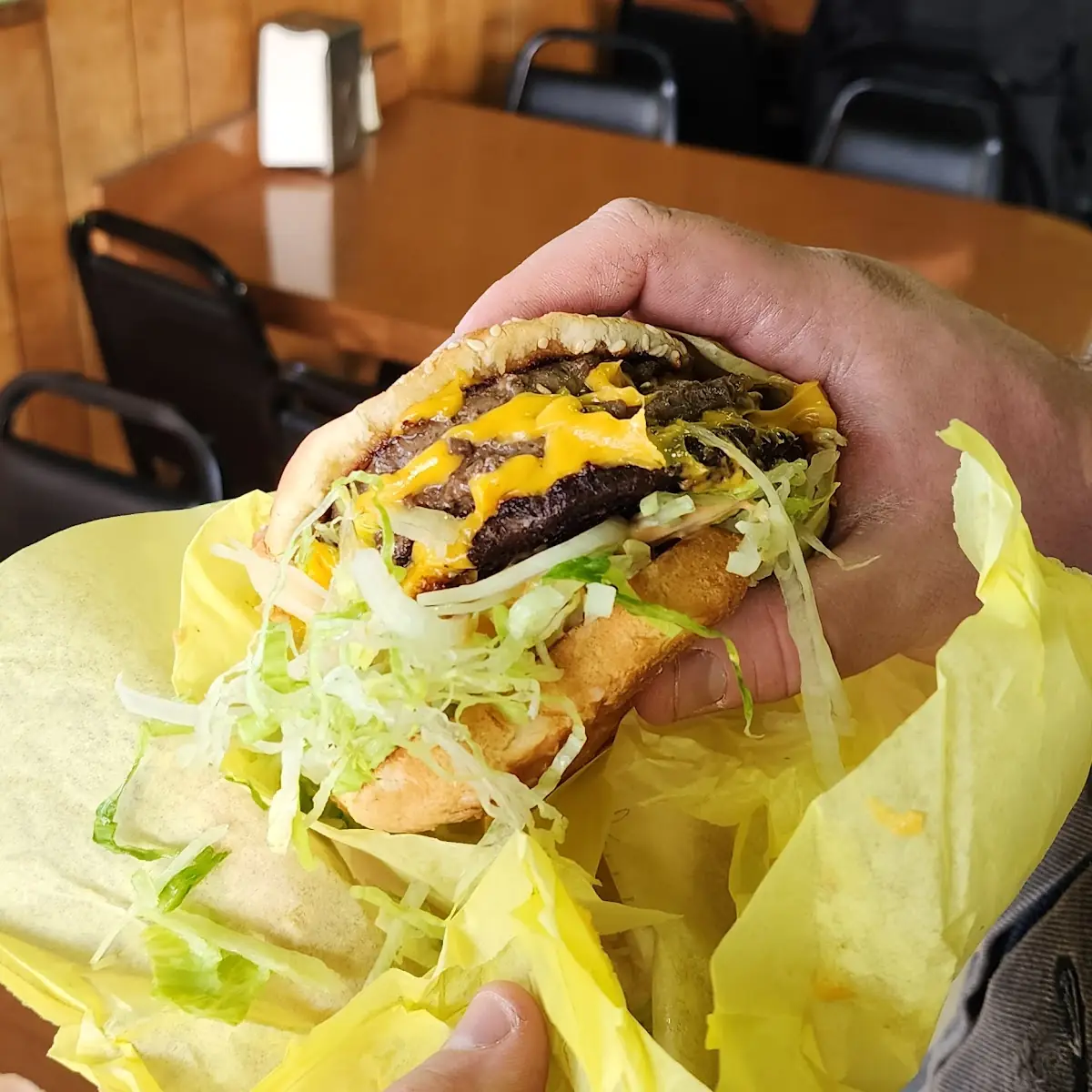 Triple Cheese Burger