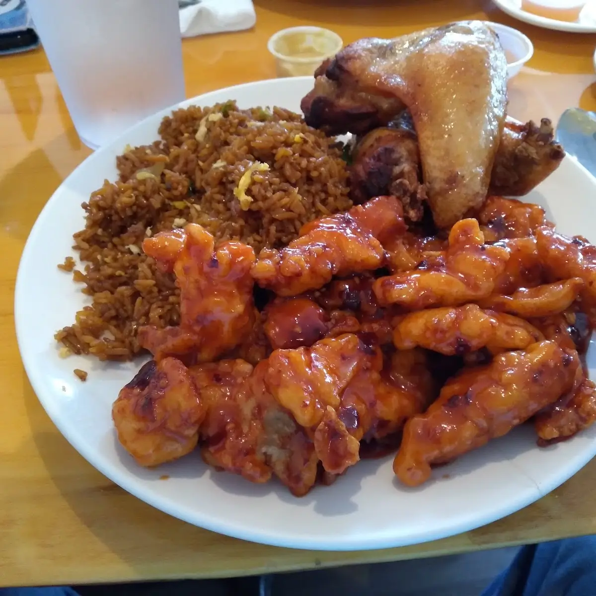 Orange Chicken Fried Rice Chicken Wings