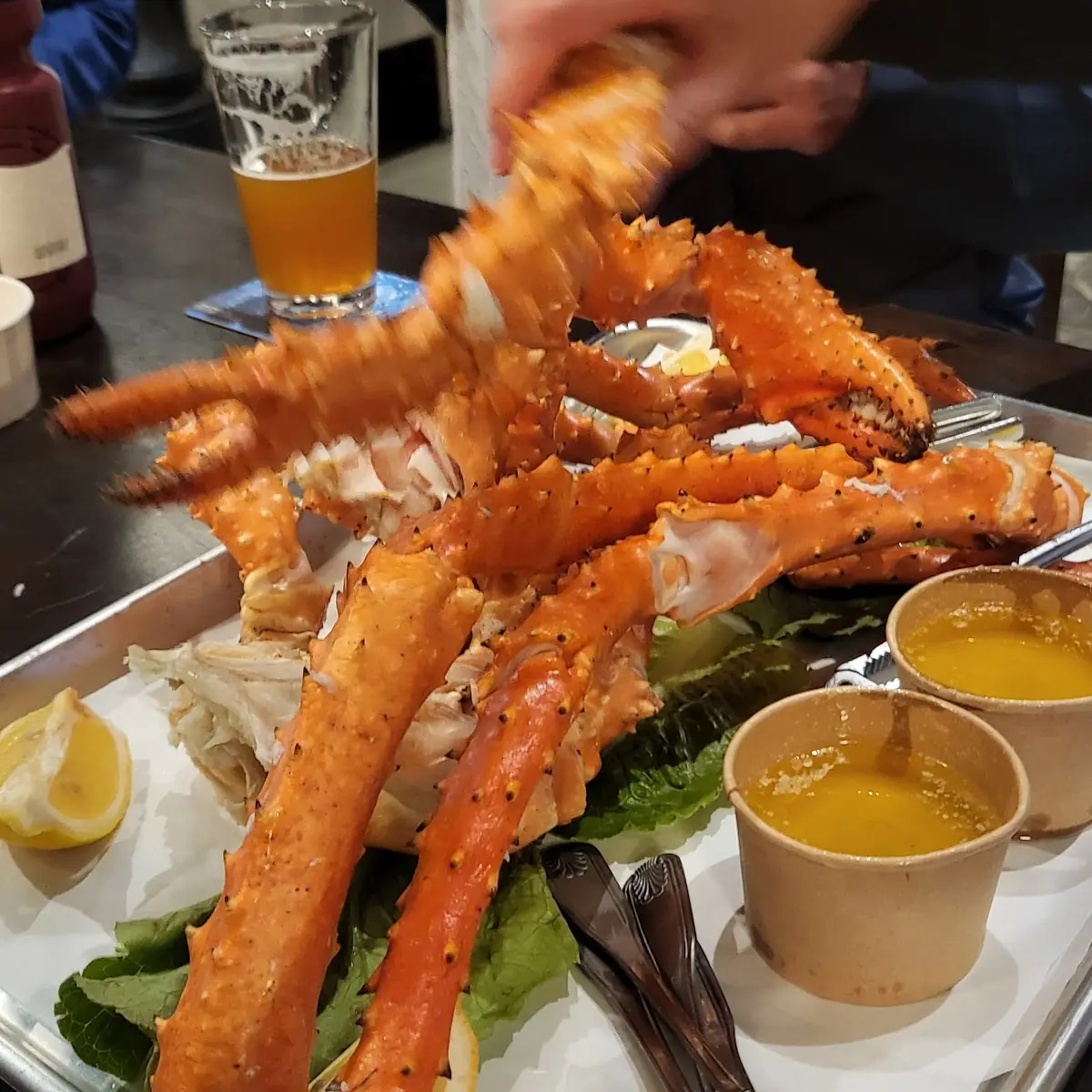 1lb King Crab Leg