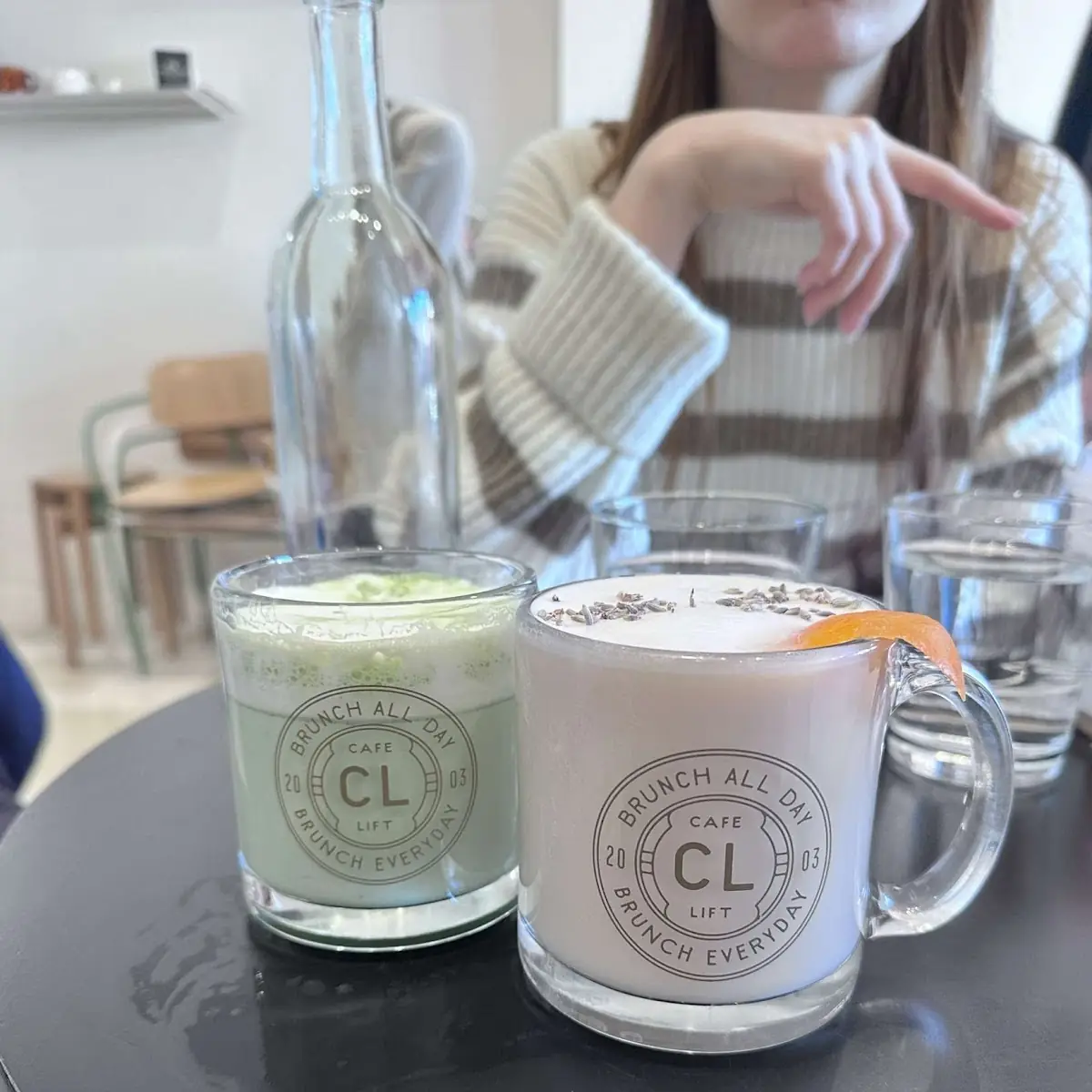 London Fog and Matcha Latte