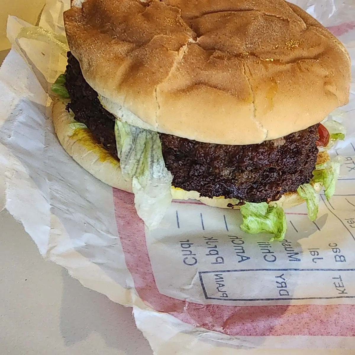 Reg Double Hamburger